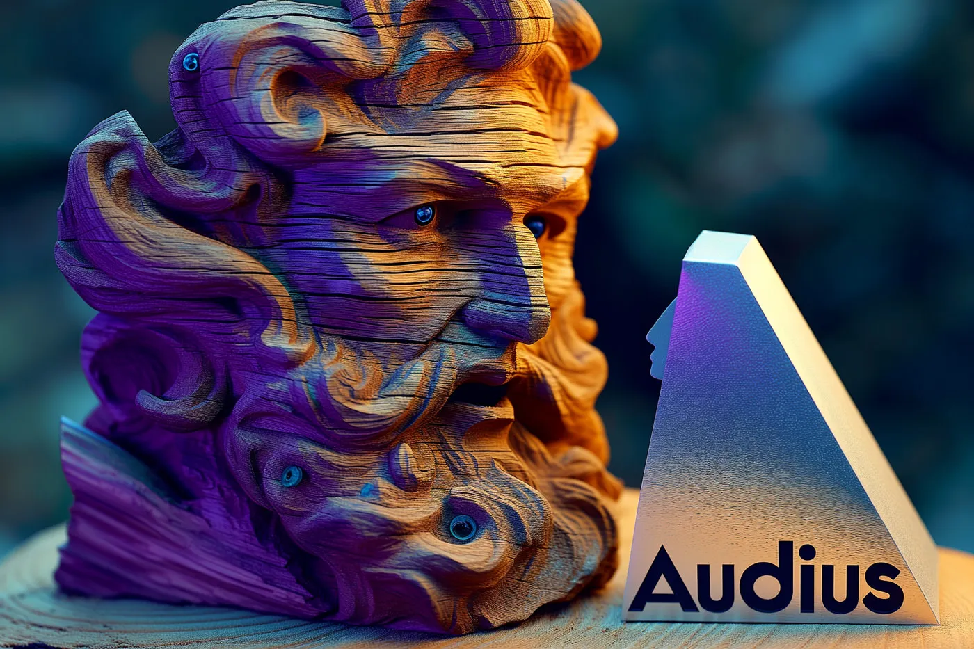 What is Audius? Audius Explained by wood to foil.